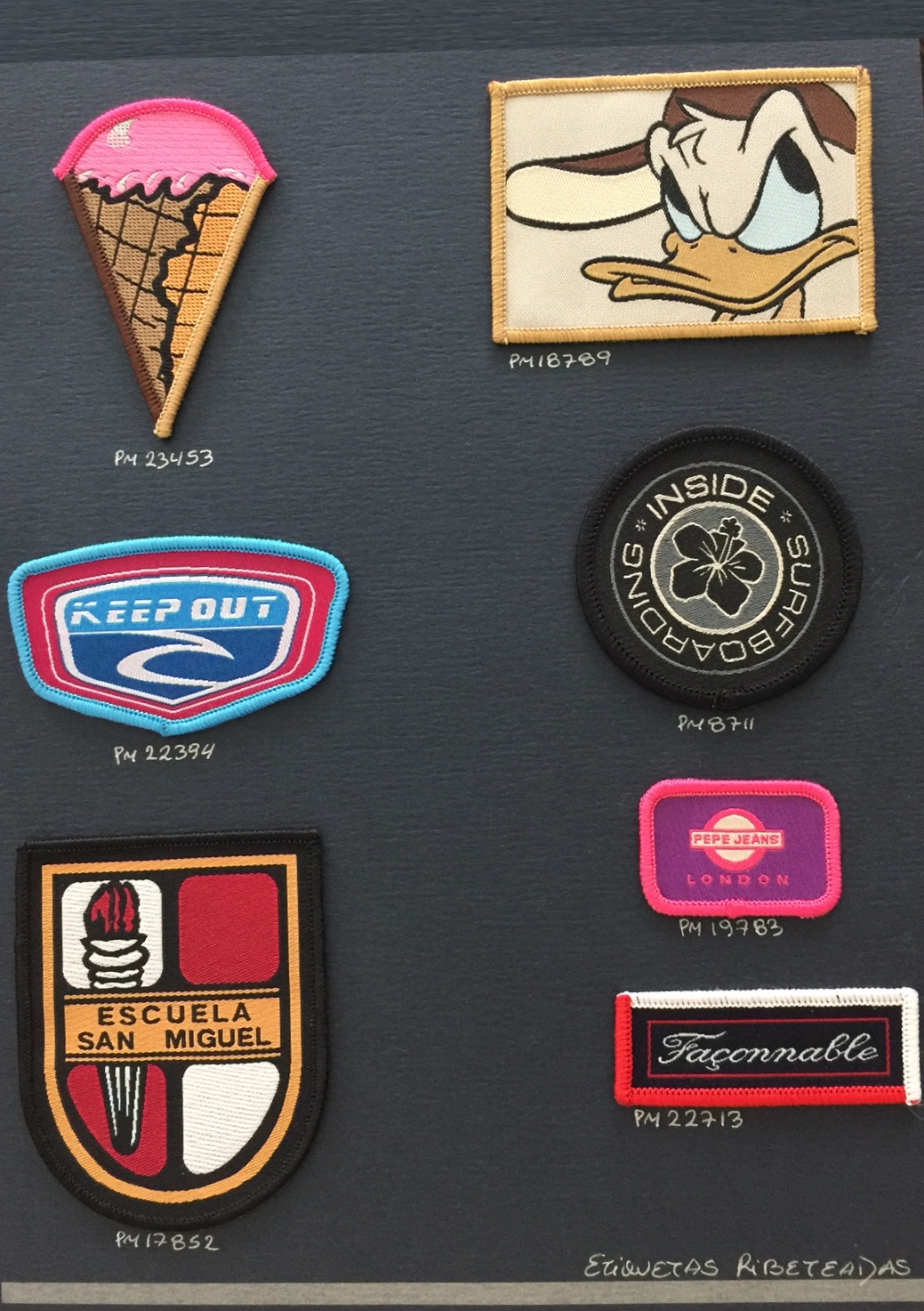 ETIQUETAS BORDADAS ETIQUETAS BORDADAS